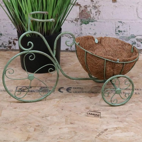 Bike garden planter metal - planter,