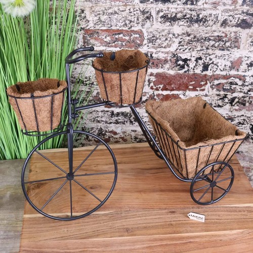 Bike planter metal - bike, vintage