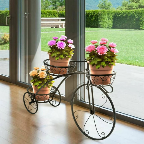 Wrought iron tier - 3-tier, bicycle