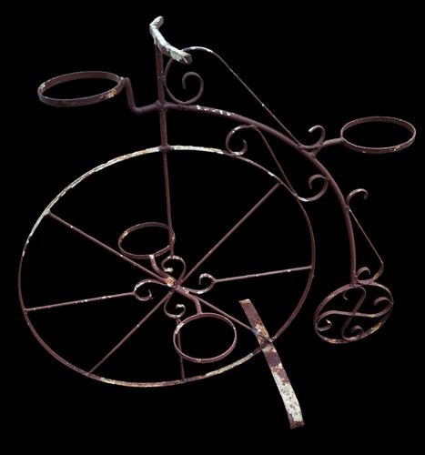 Vintage rustic wrought iron - vintage,