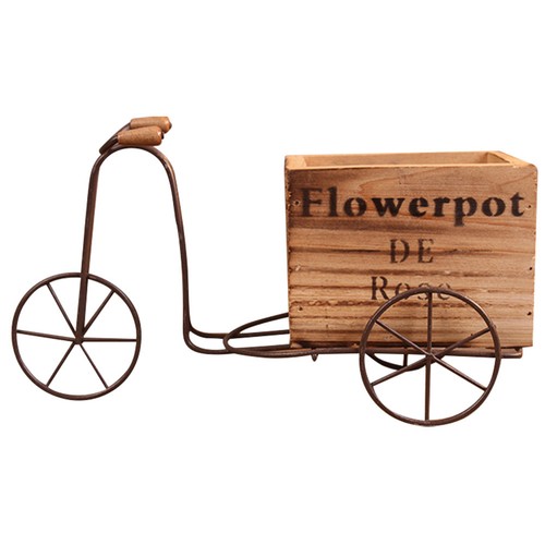 Bicycle stand flower - pots, for
