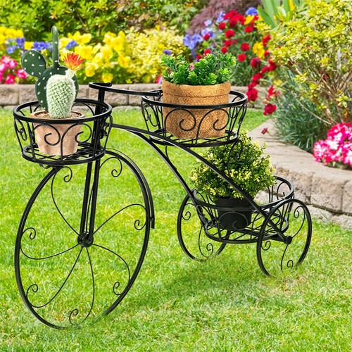 Bicycle planter metal plant - planter,