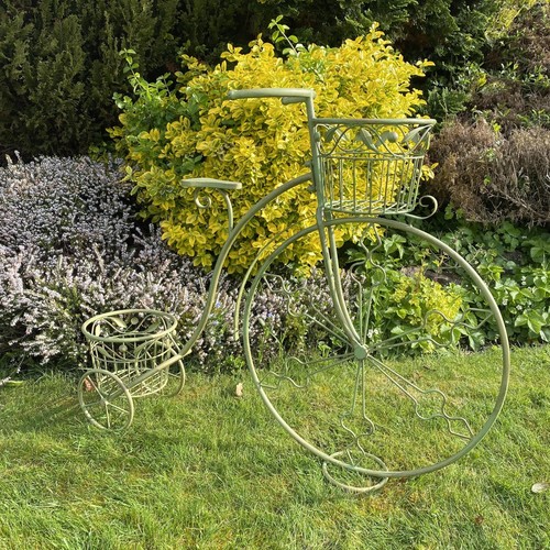 Large green metal - large, bicycle